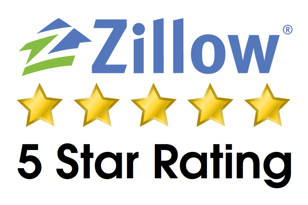 zillow 5 stars reviews logo